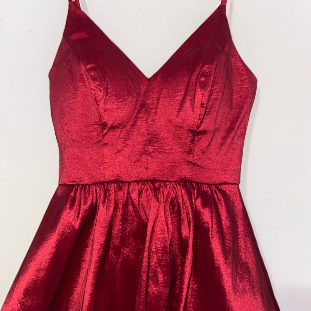 red homecoming dress